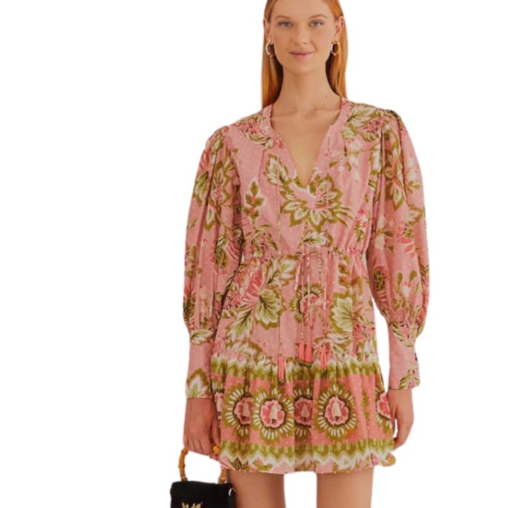 Pink Floral Dress